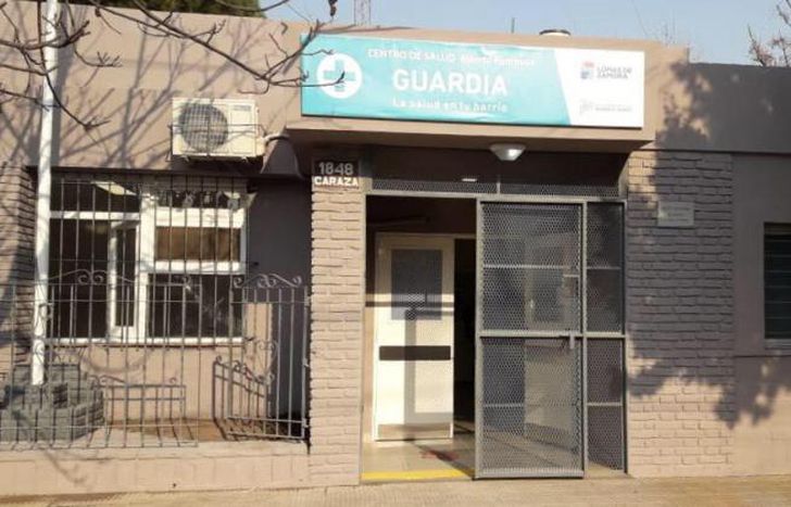 Alberto Fonrouge, una de las unidades sanitarias de guardia.