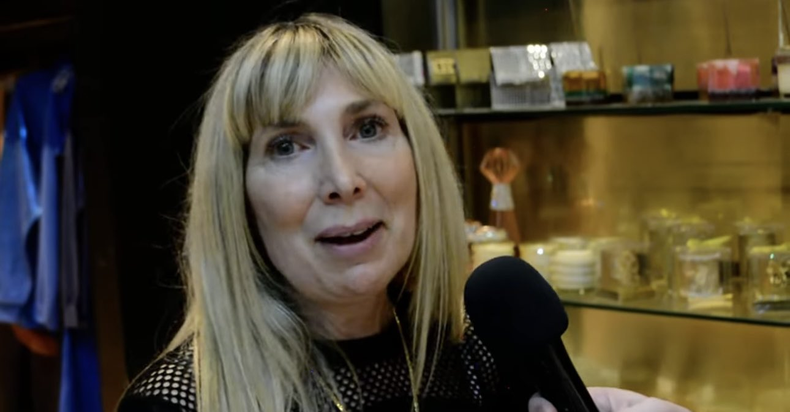 La mujer que tuvo un romance con Luciano Castro. 