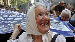 Norita, en plena lucha.