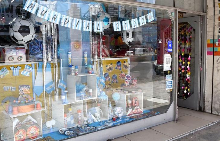 La fiebre mundialista ya se vive en Lomas.