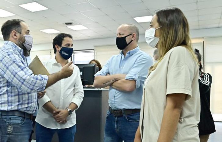 Martín destacó el trabajo coordinado entre Provincia y Municipio.