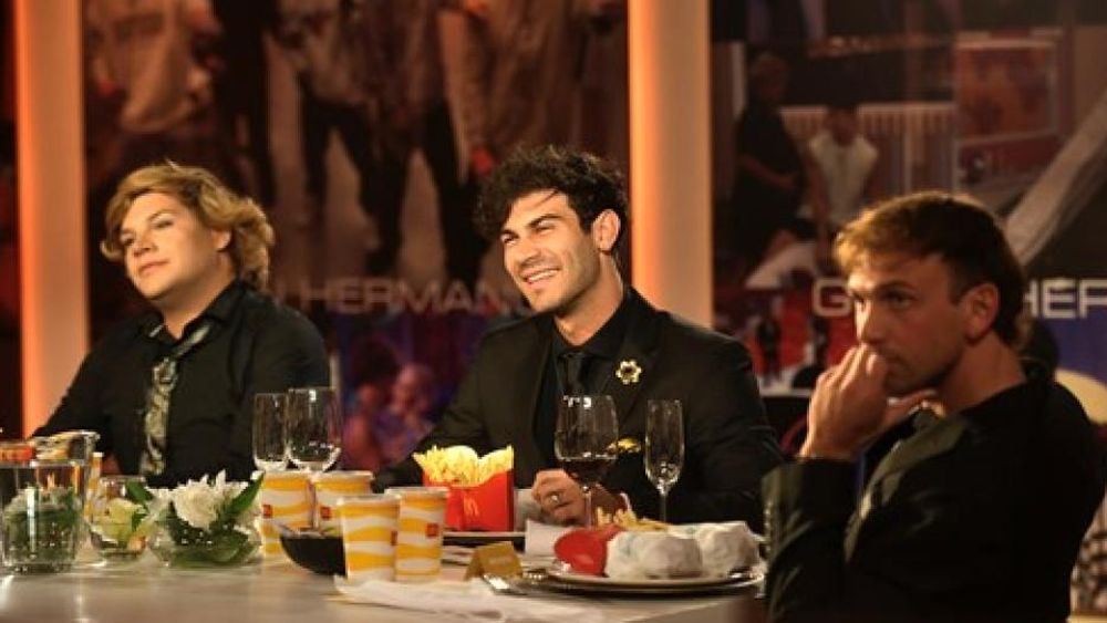 Los tres finalistas.