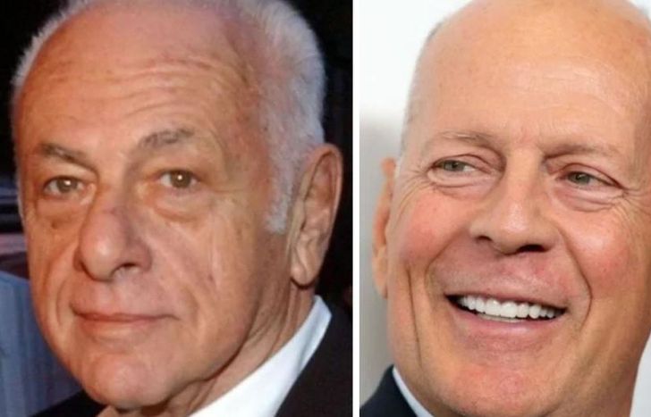 Gerardo Sofovich y Bruce Willis, juntos.