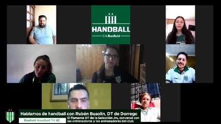 YouTube, Instagram y Zoom, el punto de encuentro del Handball de Banfield.