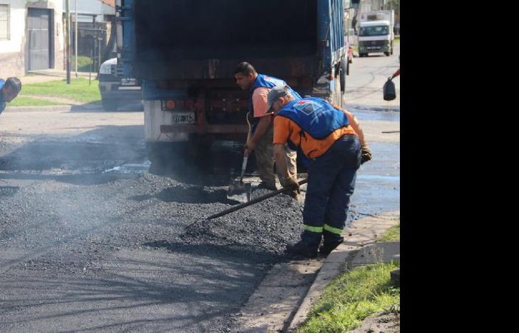 las obras se realizan en grandes extensiones de las calles.
