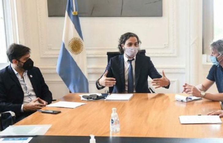 Cafiero, con los jefes de Gabinete de Provincia y Ciudad.