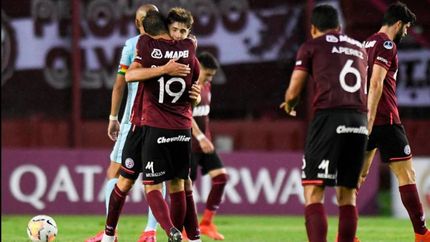 Lanús llega firme tras la goleada a Bolívar en el Sur. Lanús llega firme tras la goleada a Bolívar en el Sur.