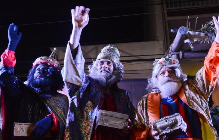 Melchor, Gaspar y Baltazar recorrieron las calles céntricas de la ciudad.