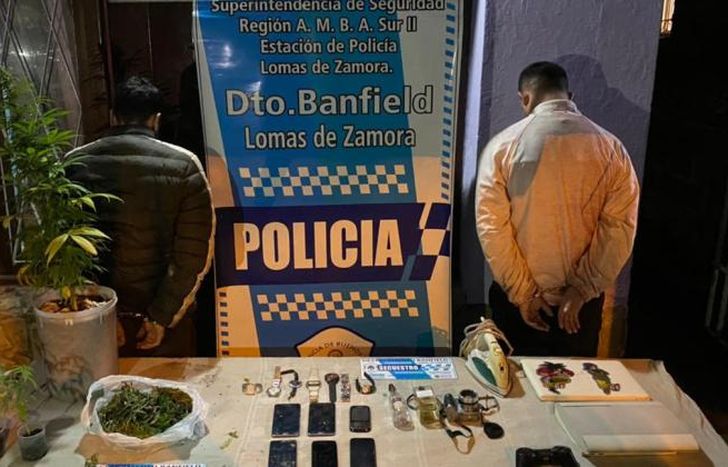 Se encuentran acusados de dos robos y lesiones.