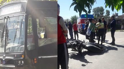 El choque ocurrió en Saladillo y Azamor.