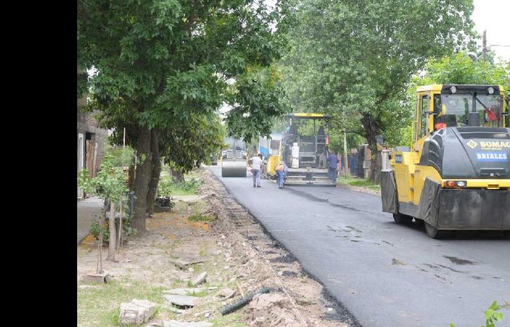 trabajos sobre la calle Núñez de Arce, desde Martín Rodríguez hasta Marsella.