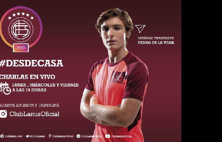 Tres veces por semana, Lanús arma encuentros entre hinchas y jugadores en las redes.