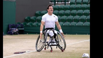 fernandez hizo historia en wimbledon y quedo a un titulo del ?grand slam?