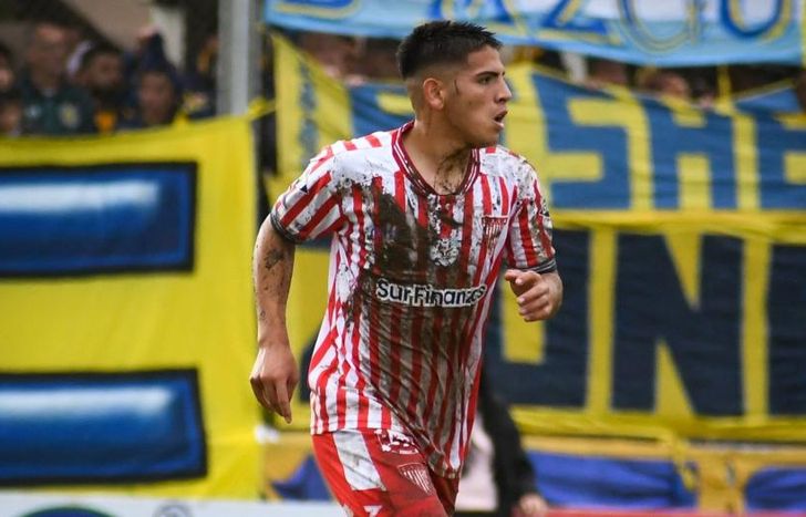 Villarreal fue uno de los destacados de Los Andes ante Central.