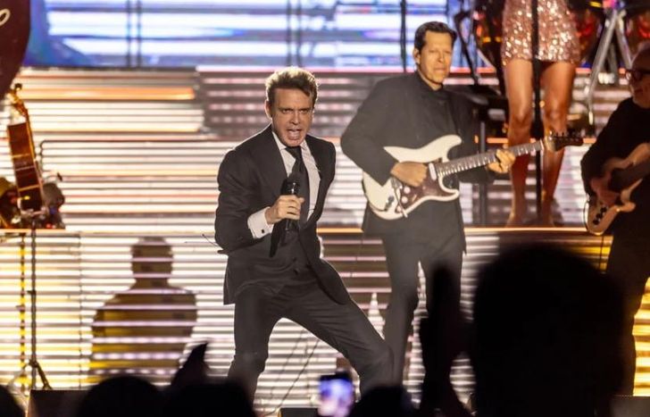 Luis Miguel tocó en La Rural.