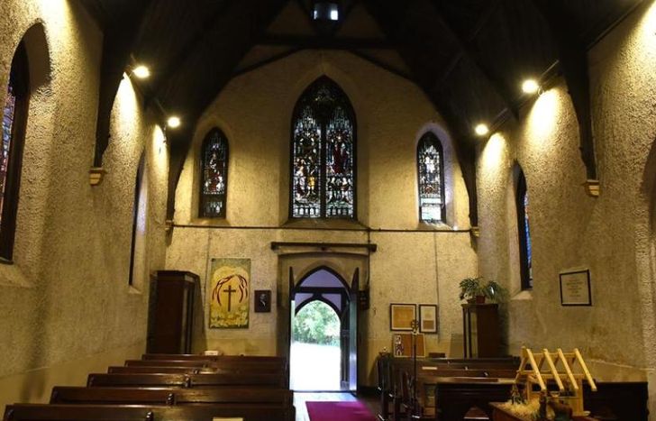 El templo anglicano Santísima Trinidad fue inaugurado en 1873.