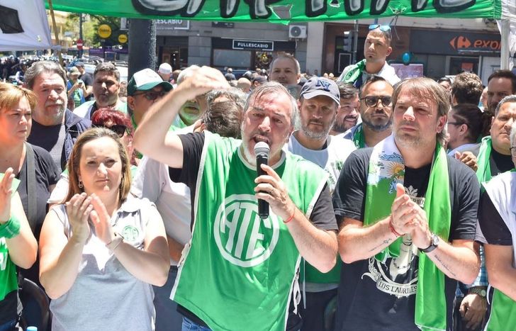 ATE ya realizó un paro contra la reforma laboral la semana&nbsp; pasada.