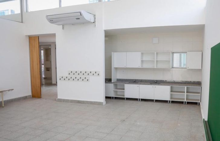 El jardín tendrá salas de 3, 4 y 5 años.