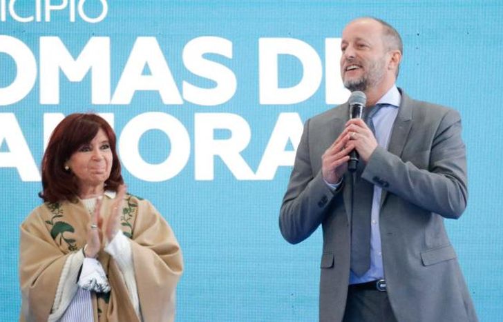 Insaurralde se sumó a los saludos.