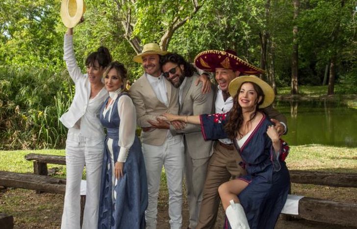 El elenco protagónico.