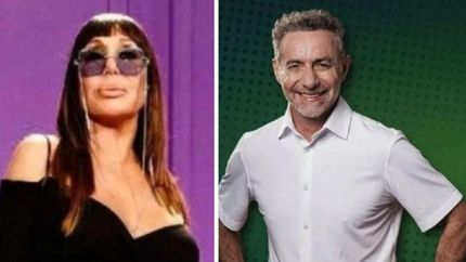 Moria Casán, picante con Luis Majul.