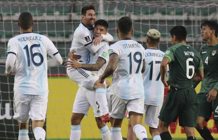 Victoria ante Bolivia en La Paz previo a Qatar.