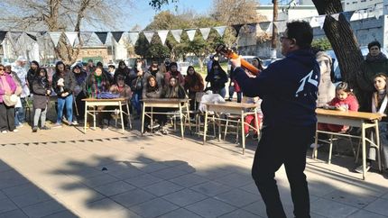 un centro de formacion profesional de banfield arma un festejo lleno de tradicion
