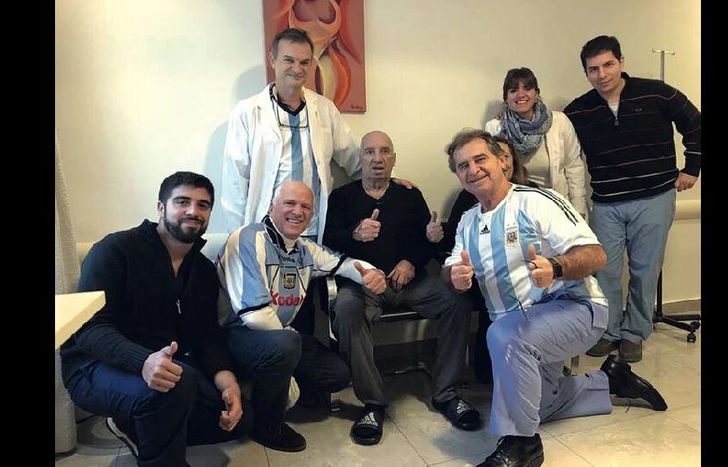 Carlos Bilardo lleva 15 días internado.