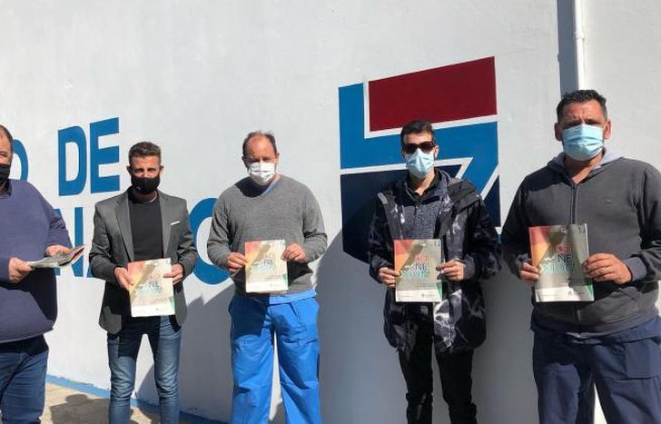Funcionarios recorrieron las instalaciones.