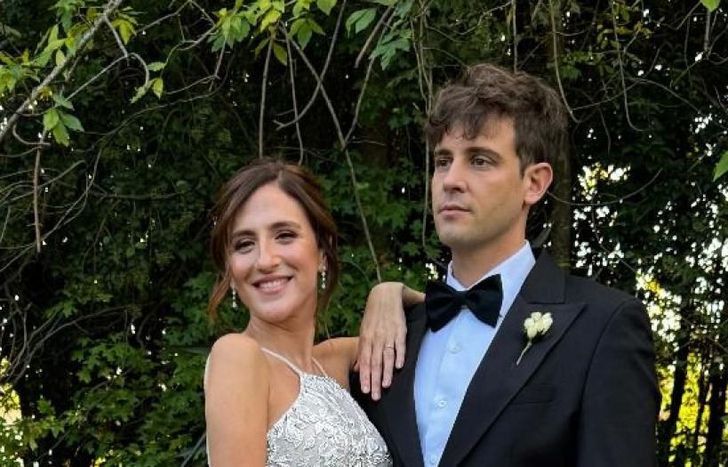 Se casó Carolina Amoroso.