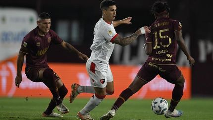 lanus se topo con un complicado newells y perdio de local lanus se topo con un complicado newells y perdio de local
