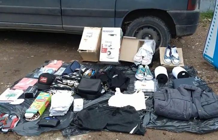 Incautaron ropa, zapatillas, anteojos y electrodomésticos.