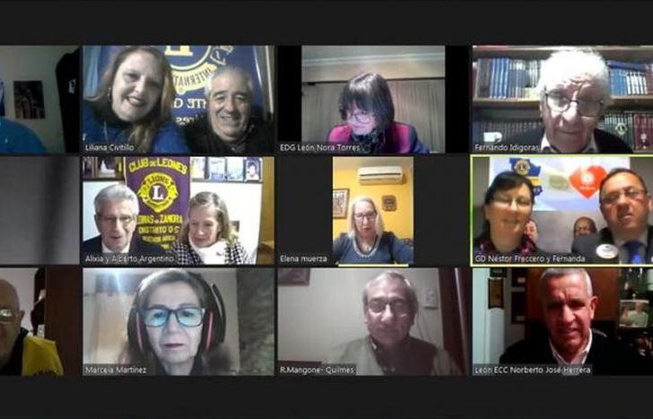 La jornada de cambio de autoridades se hizo de forma virtual.