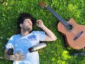 Fran Carzino, músico lomense.&nbsp;