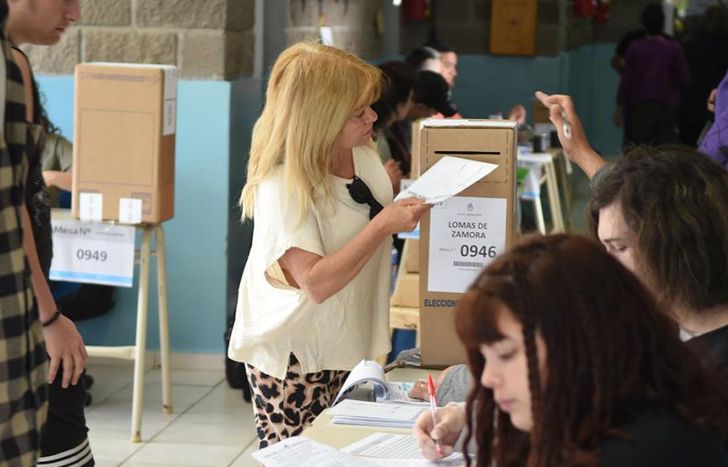 La votación se desarrolló con normalidad y a buen ritmo.