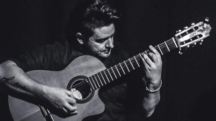 Germán está rodeado de una familia de artistas. Respira música.