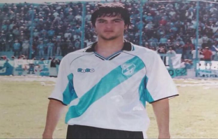 El club publicó esta foto de los inicios del Tonga en el Celeste.