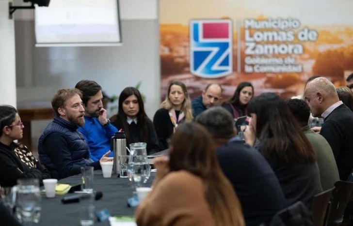 Federico Otermín y Nicolás Kreplak, en Lomas.