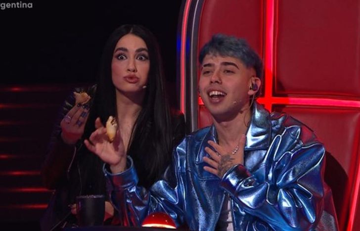 Luck Ra hizo de las suyas en La Voz Argentina.