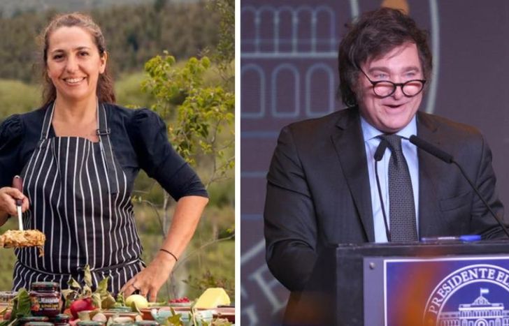 Narda fue categórica con Milei.