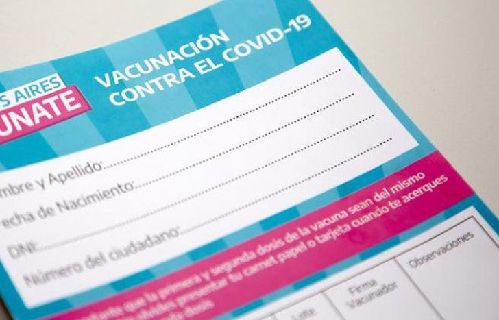 Se enviarán 225 mil nuevos turnos de la vacuna contra el Covid.