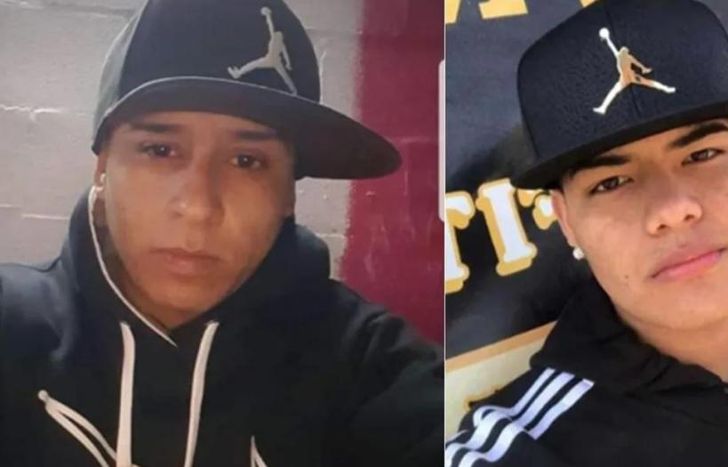 Las víctimas del doble crimen.