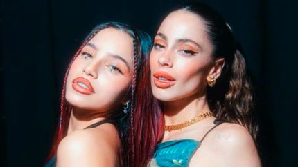 Emilia Mernes y Tini Stoessel.&nbsp;