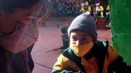 Una mirada que dice más que mil palabras. Una profesión con amor.