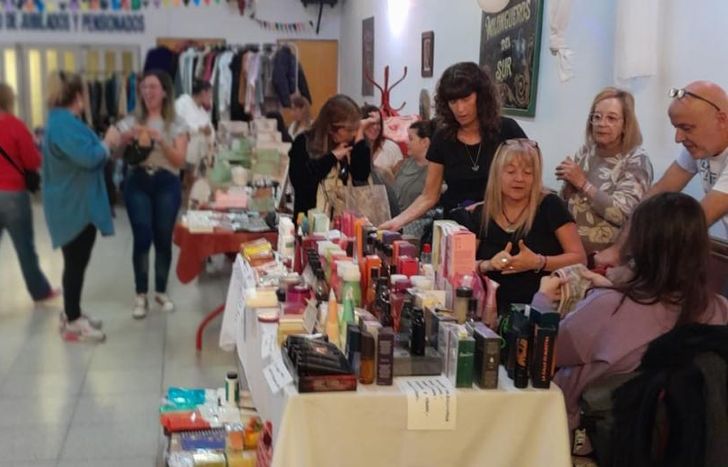 La feria ya es un clásico en el Centro de Jubilados Nuestra Amistad.