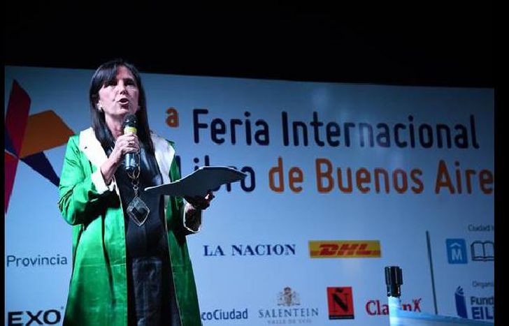 CLAUDIA PIÑEIRO, UNA DE LAS INVITADAS.