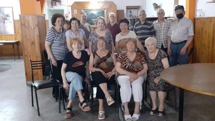 El reencuentro de los socios. Felicidad absoluta.