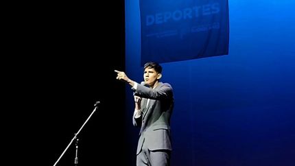 Rodrigo se trajo su medalla de oro para Lomas.