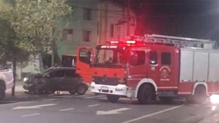 Hubo un amplio operativo de asistencia en el lugar.