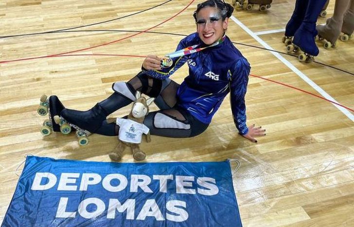 Lomas quedó en lo más alto del Sudamericano sobre Ruedas en San Juan.